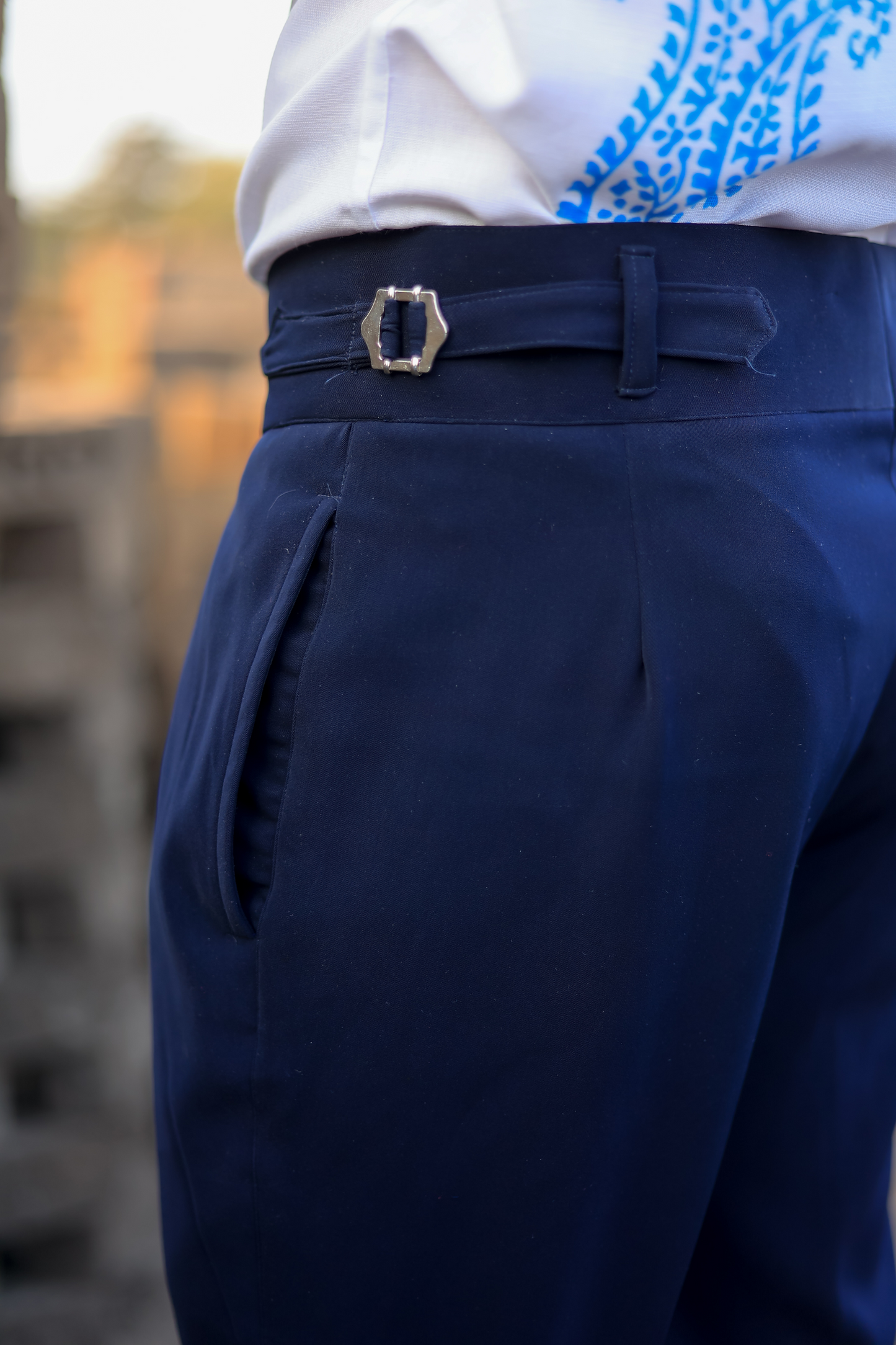 "Midnight Blue" Gurkha Pants