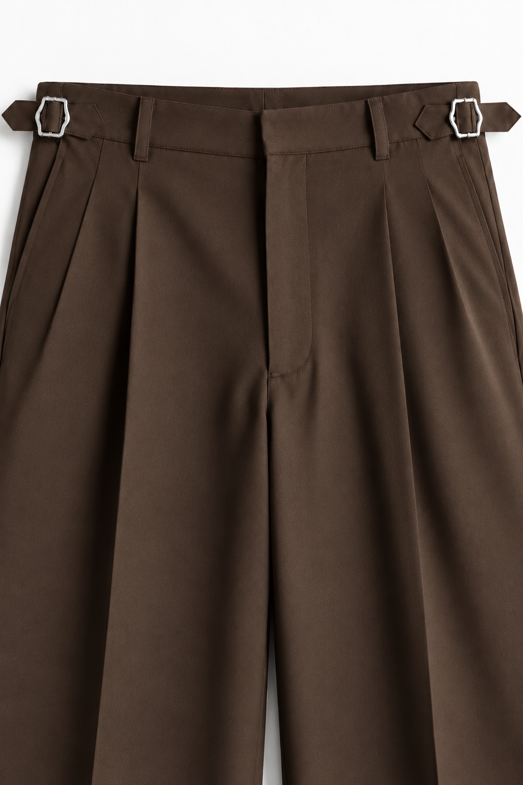 Rudraksh - Side Buckle Wide Leg Trousers