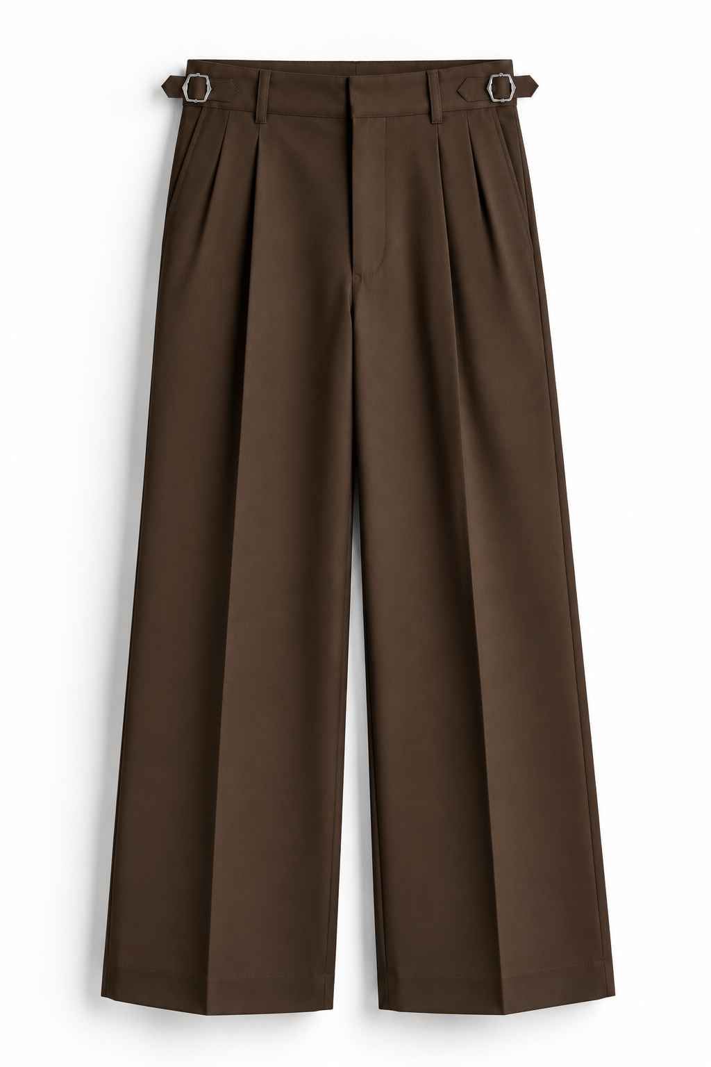 Rudraksh - Side Buckle Wide Leg Trousers