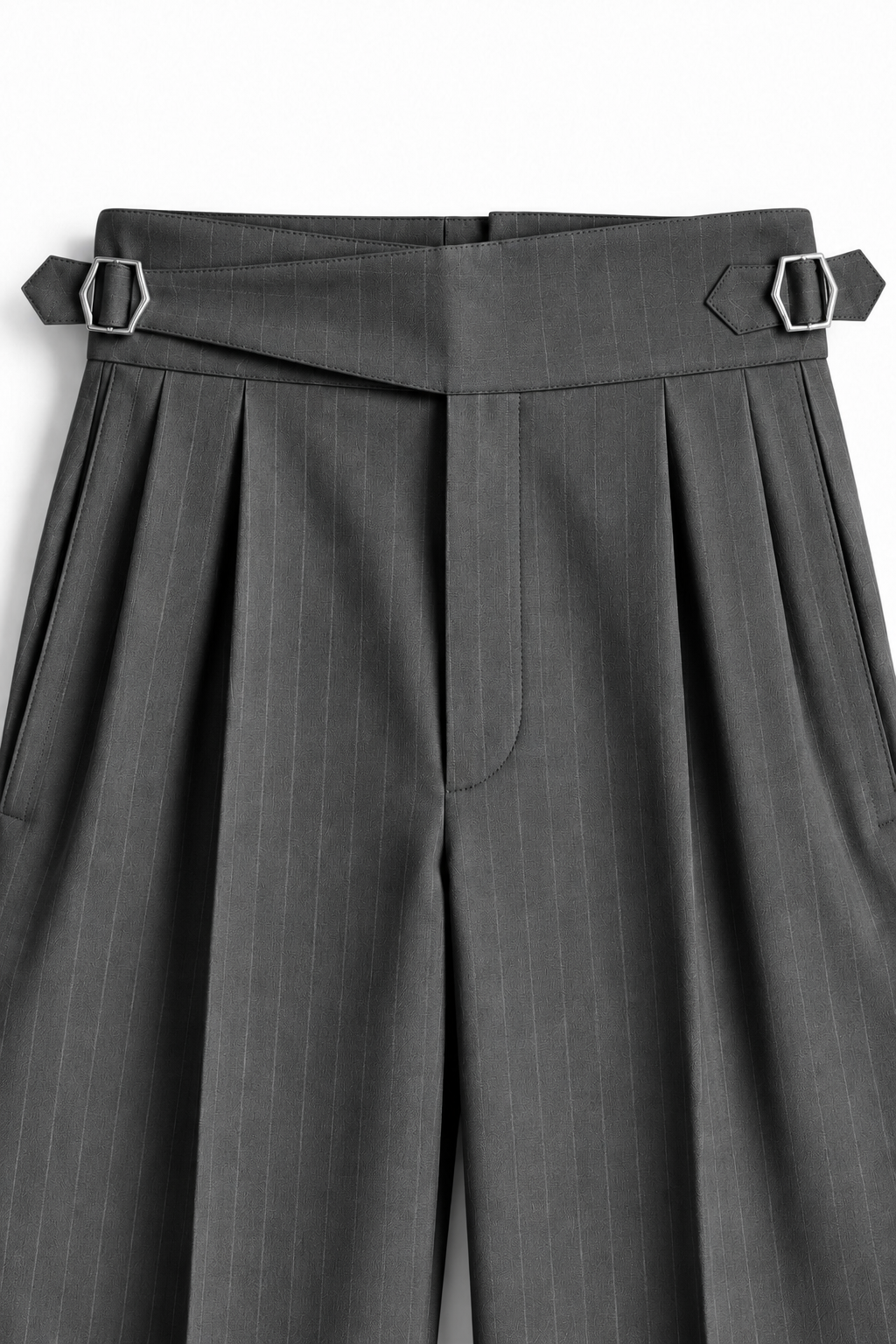 Aks - Striped Gurkha Pants