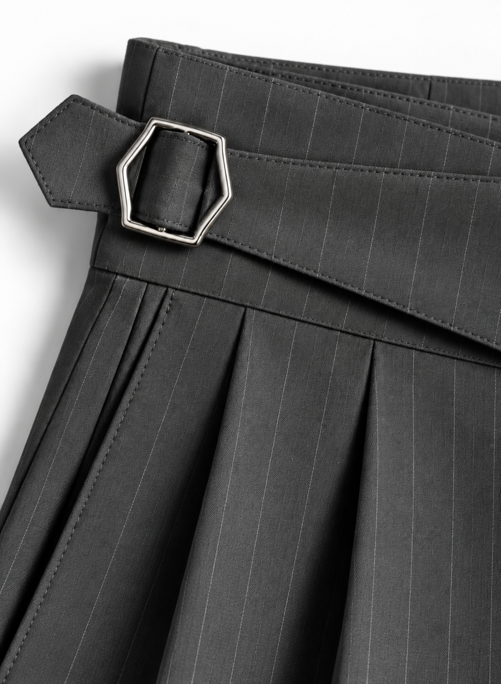 Aks - Striped Gurkha Pants