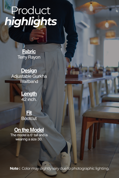 Ambar - Bootcut Gurkha Pants