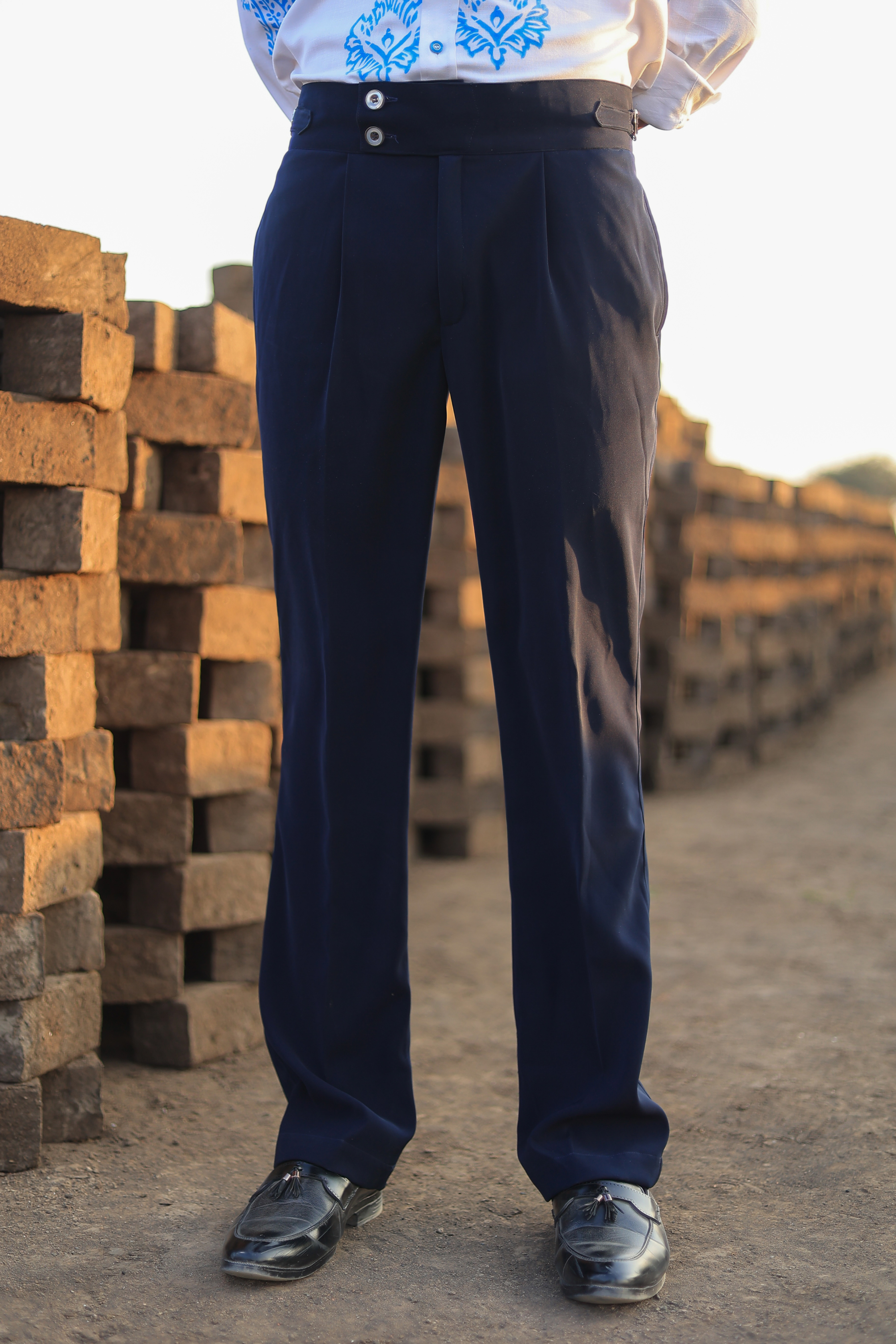 Midnight Blue - Gurkha Pants
