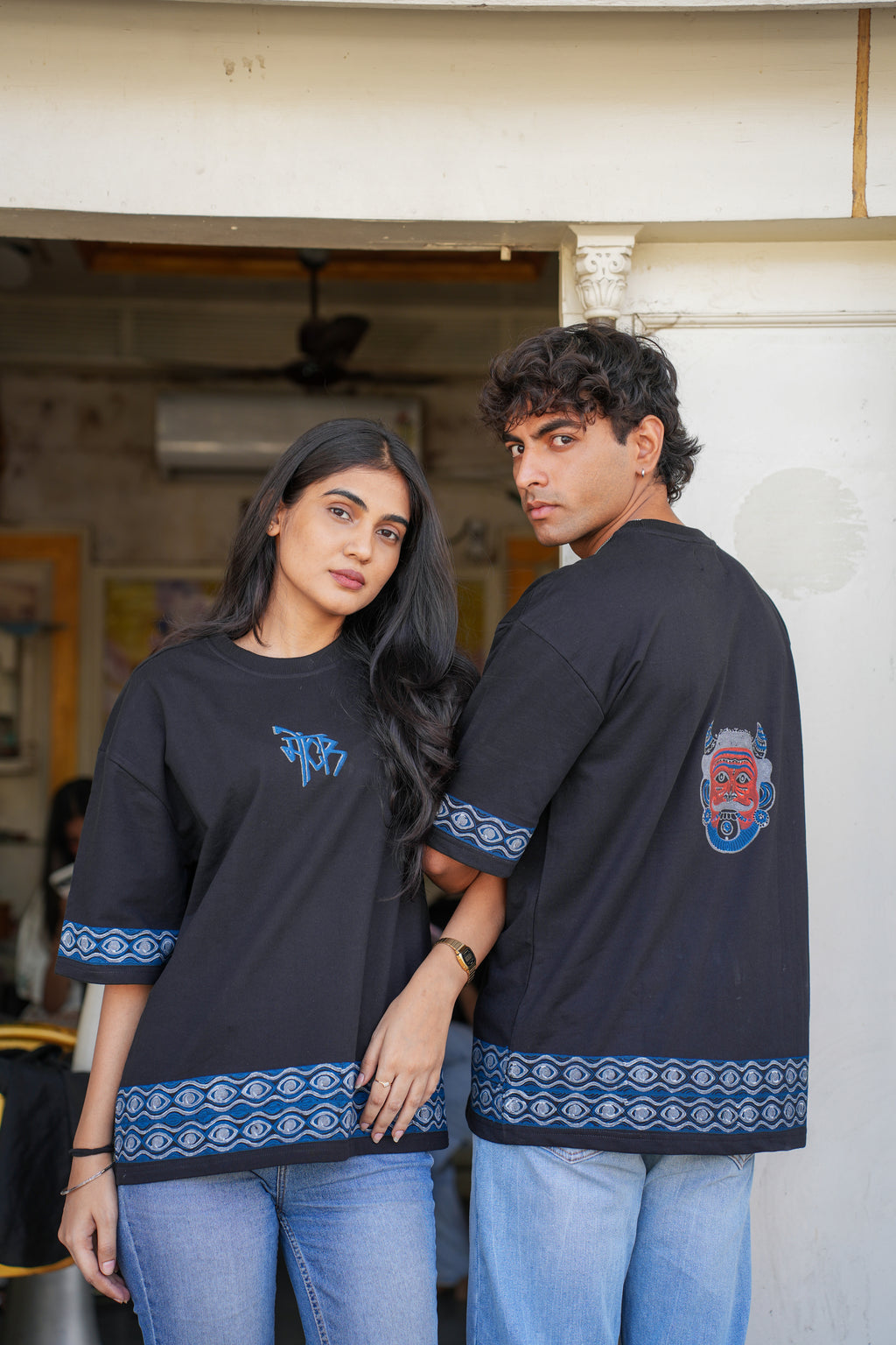 "ASUR" BLOCKPRINT UNISEX T-SHIRT