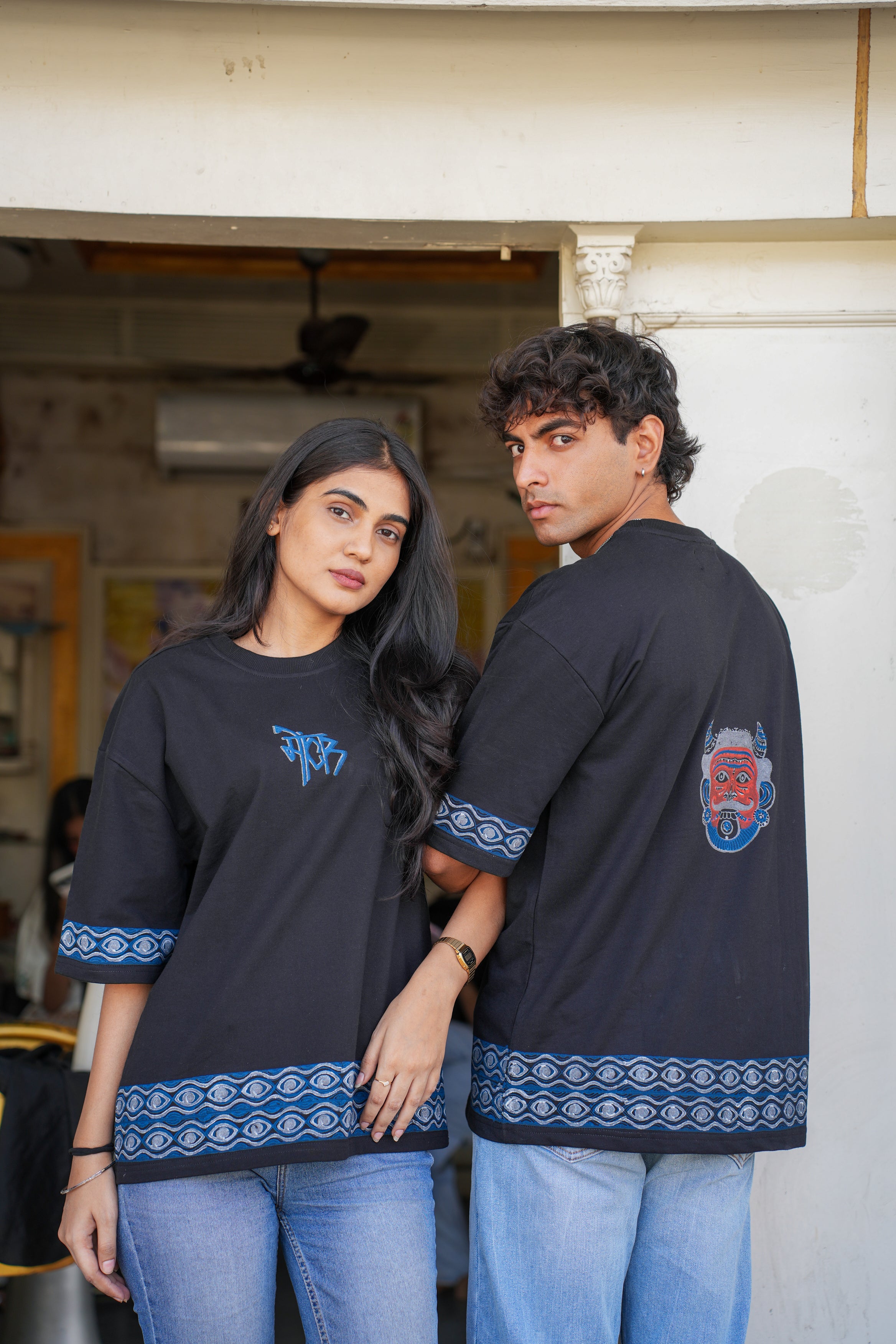 "ASUR" BLOCKPRINT UNISEX T-SHIRT