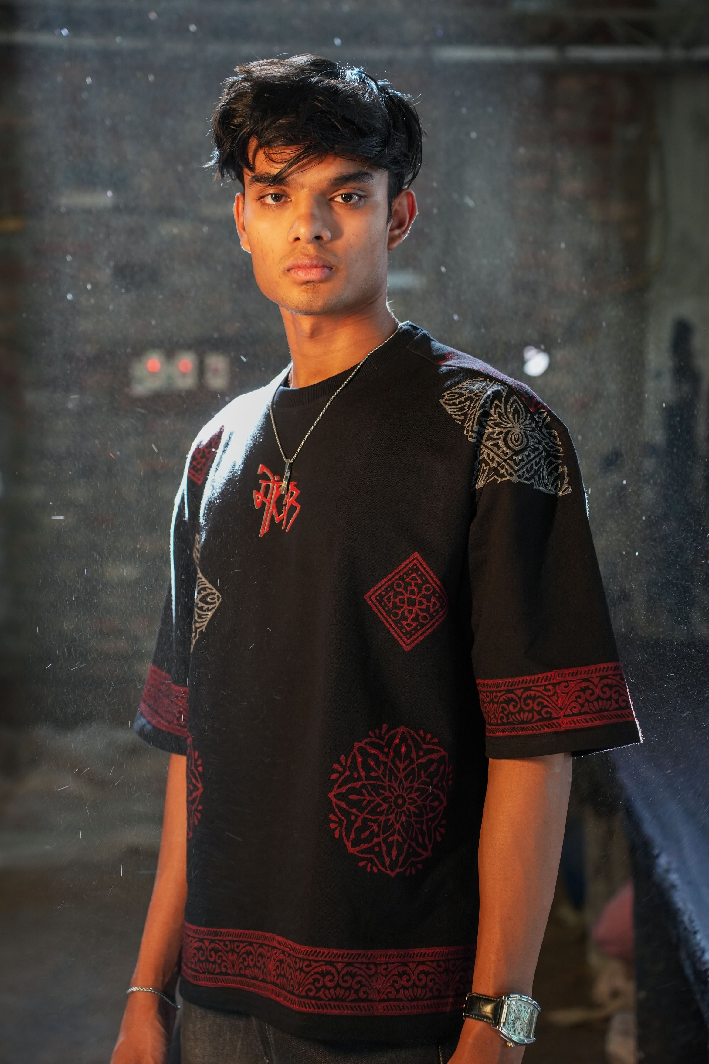 "RIVAAZ" BLOCKPRINT UNISEX T-SHIRT