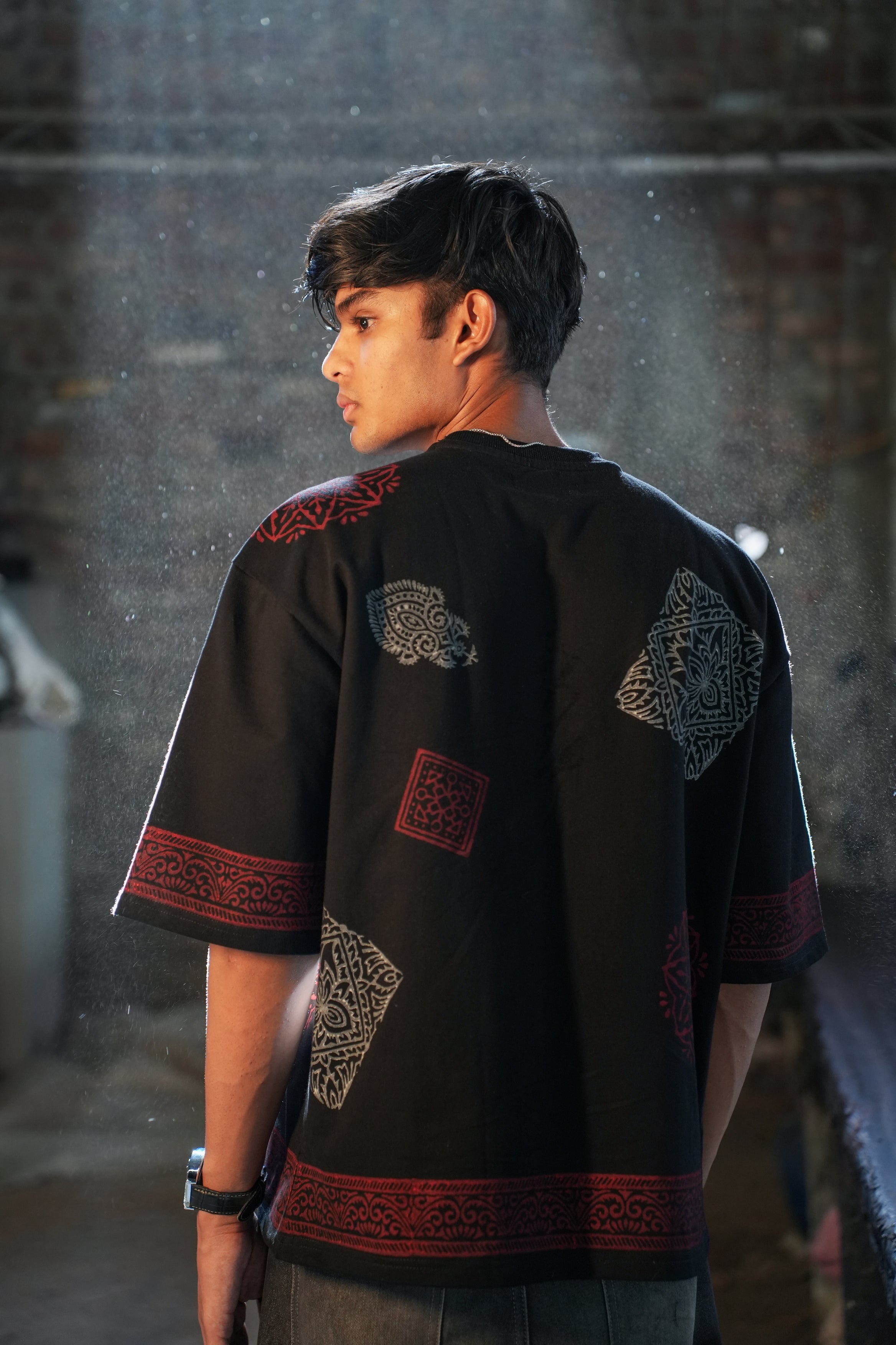 "RIVAAZ" BLOCKPRINT UNISEX T-SHIRT