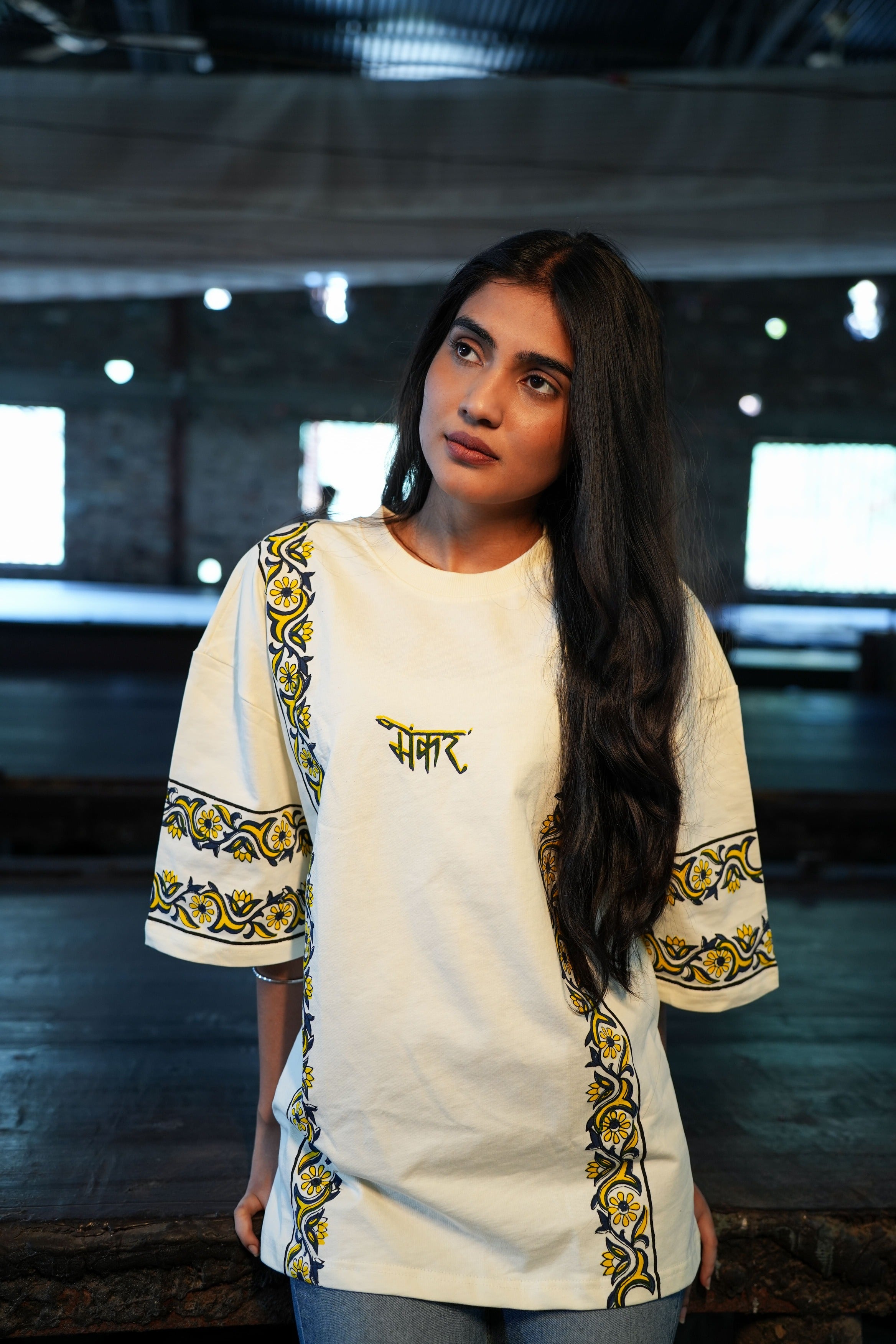 "PUSHP" BLOCKPRINT UNISEX T-SHIRT