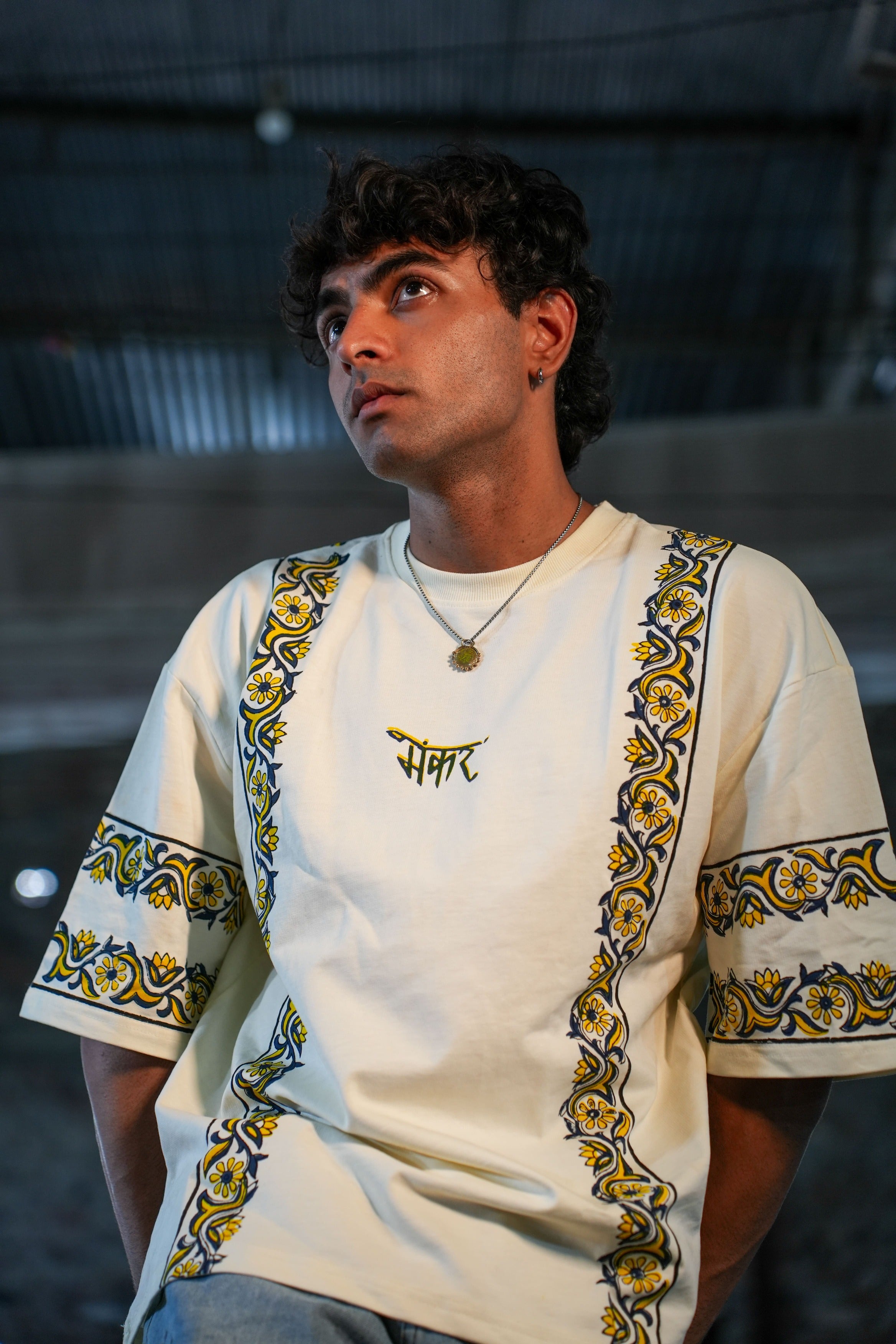 "PUSHP" BLOCKPRINT UNISEX T-SHIRT