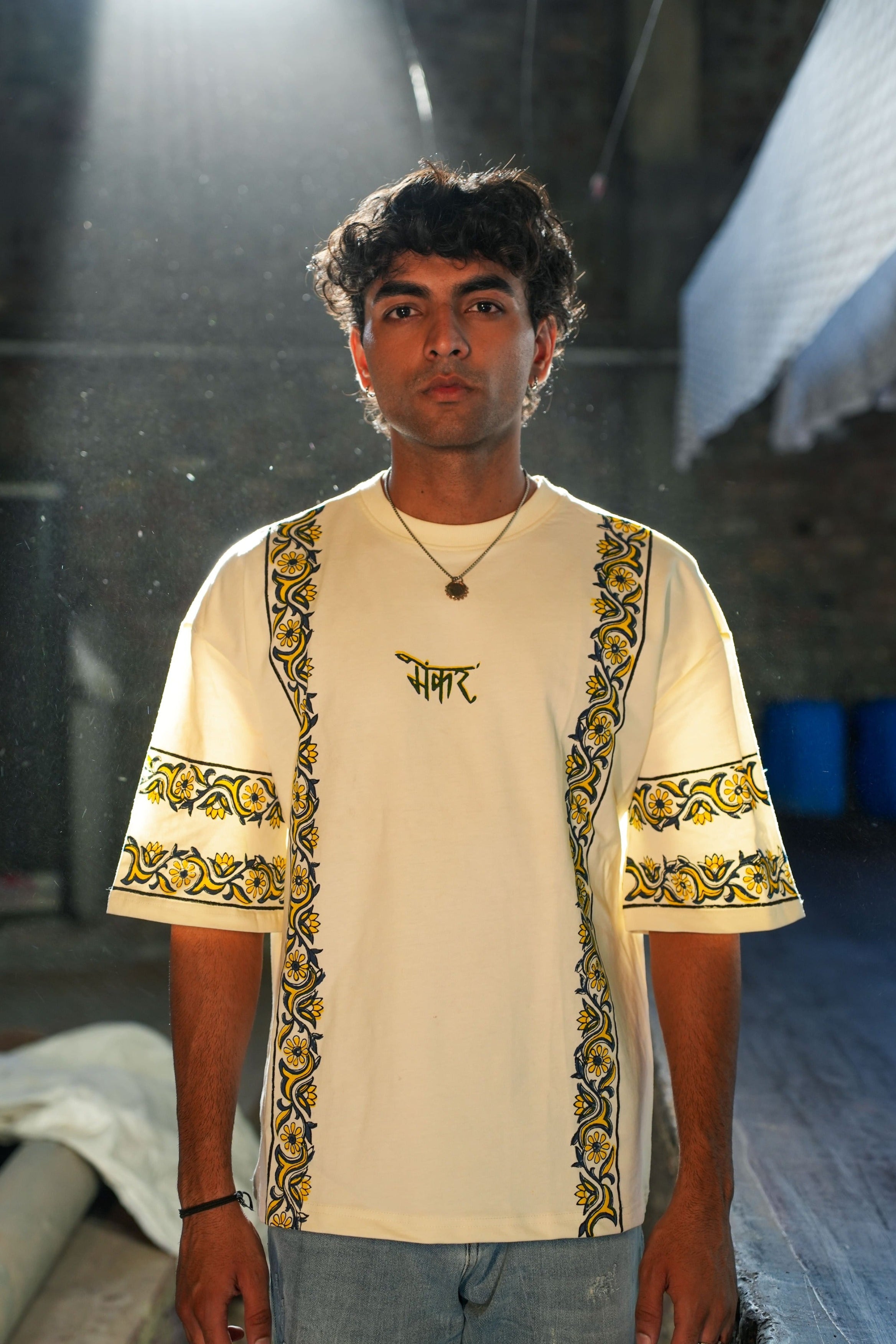 "PUSHP" BLOCKPRINT UNISEX T-SHIRT