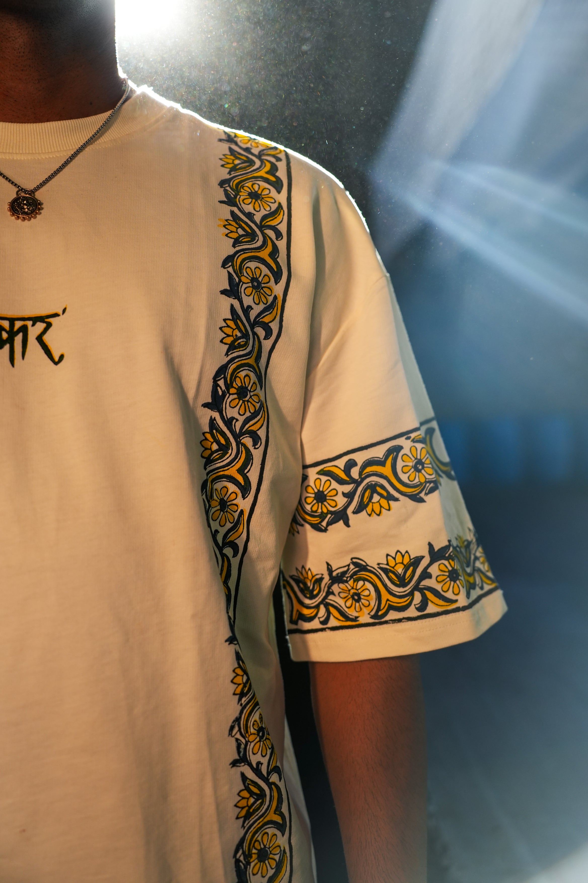 "PUSHP" BLOCKPRINT UNISEX T-SHIRT