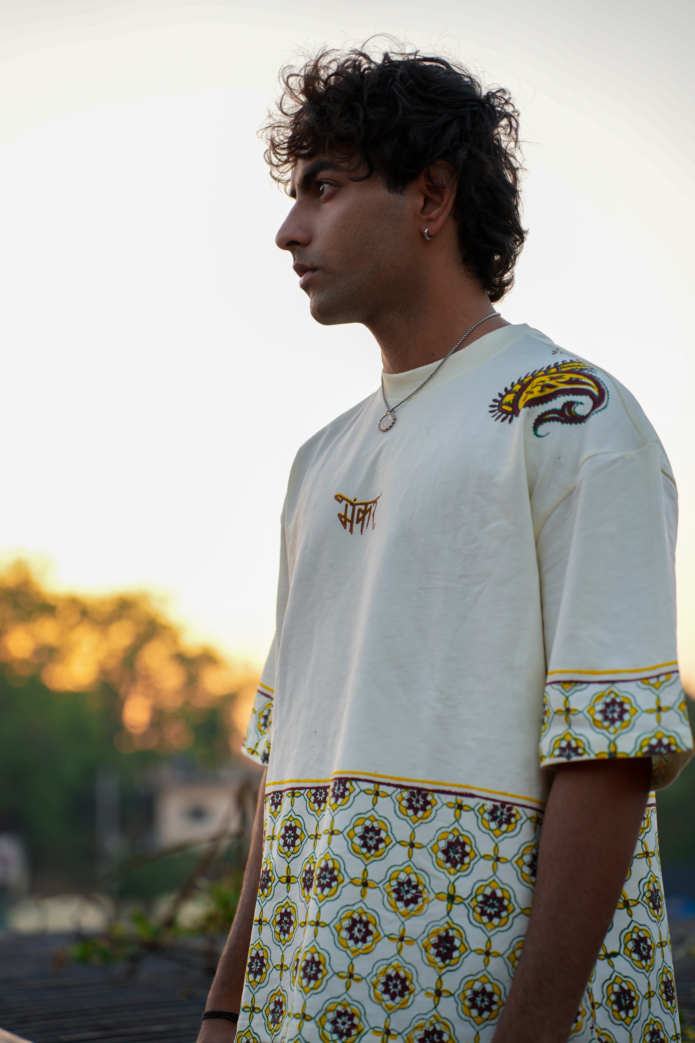 "JAAL" BLOCKPRINT UNISEX T-SHIRT