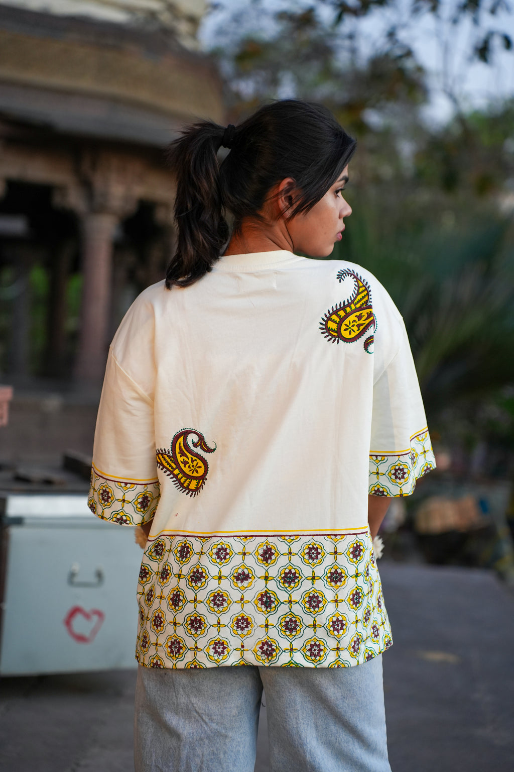 "JAAL" BLOCKPRINT UNISEX T-SHIRT
