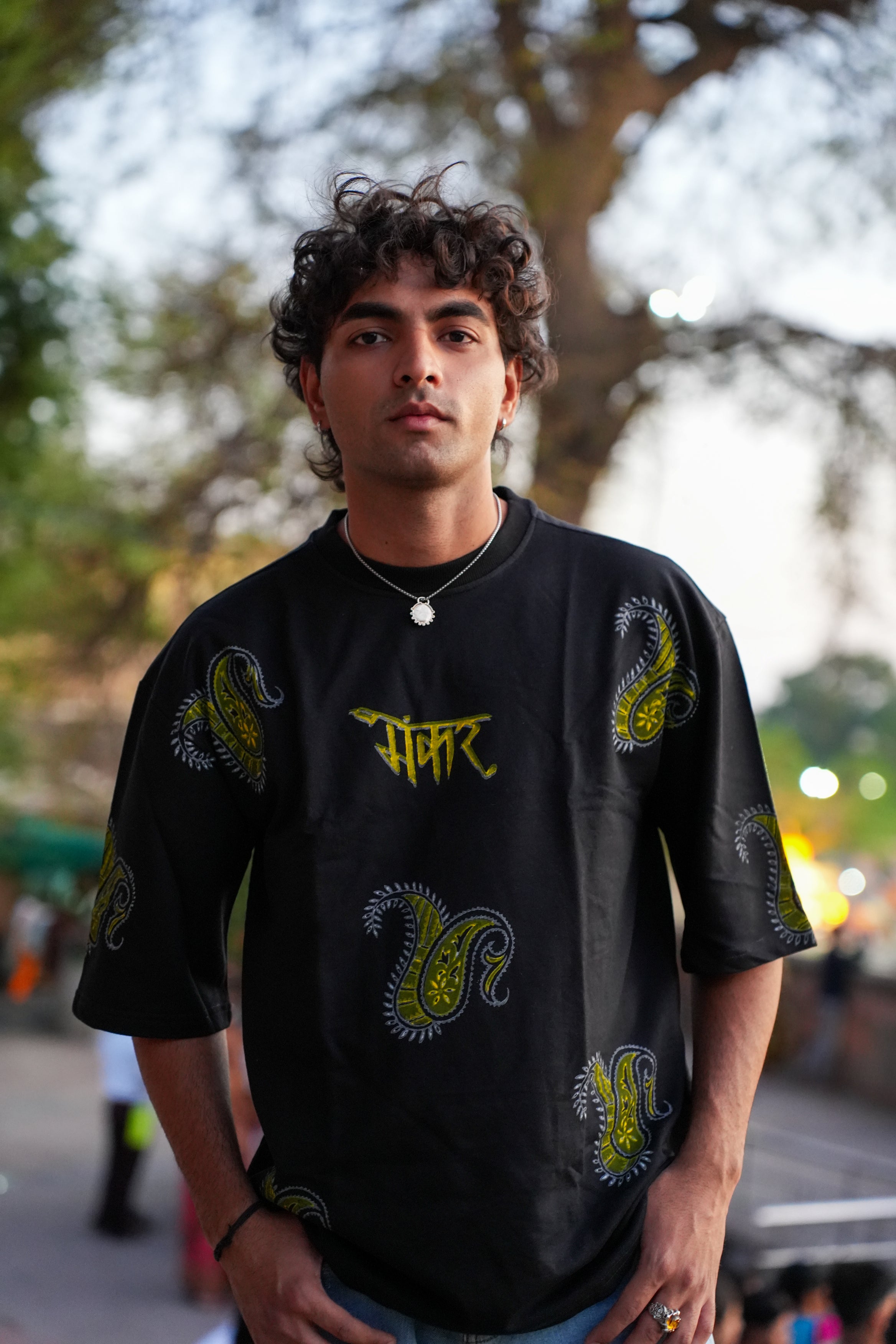 'KAIRI" BLOCKPRINT UNISEX T-SHIRT