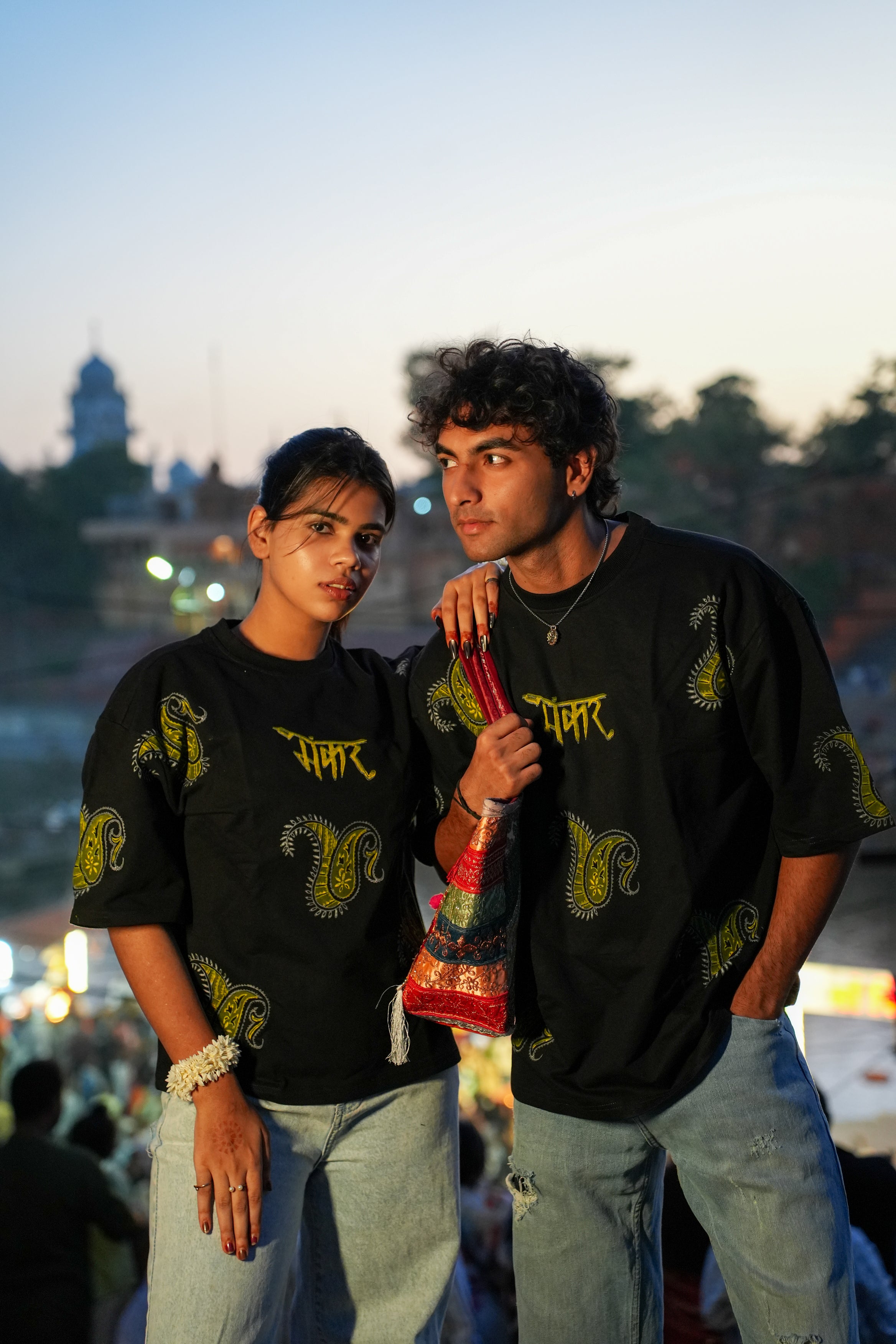 'KAIRI" BLOCKPRINT UNISEX T-SHIRT