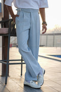 Neelgagan -  Bootcut Denim Gurkha pants