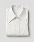 Cloud White Dagger Collar Shirt