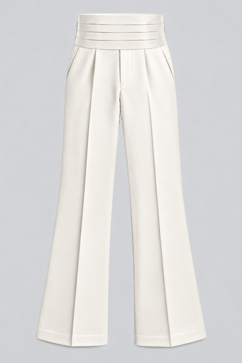 Sawai - Kamarbandh Flared Trousers
