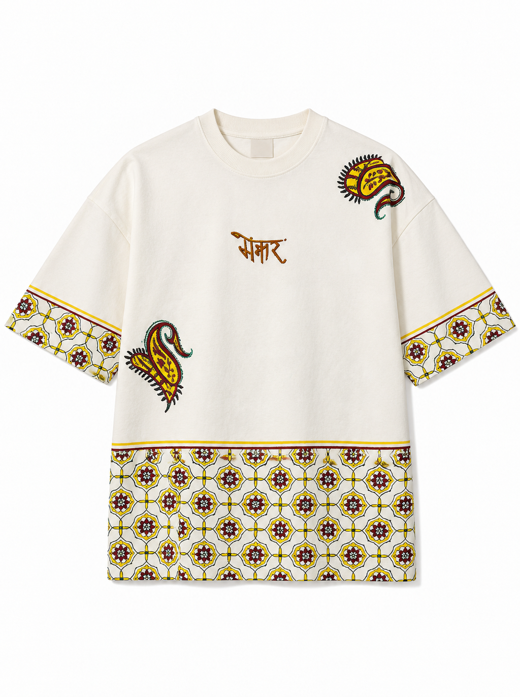 JAAL - BLOCKPRINT UNISEX T-SHIRT