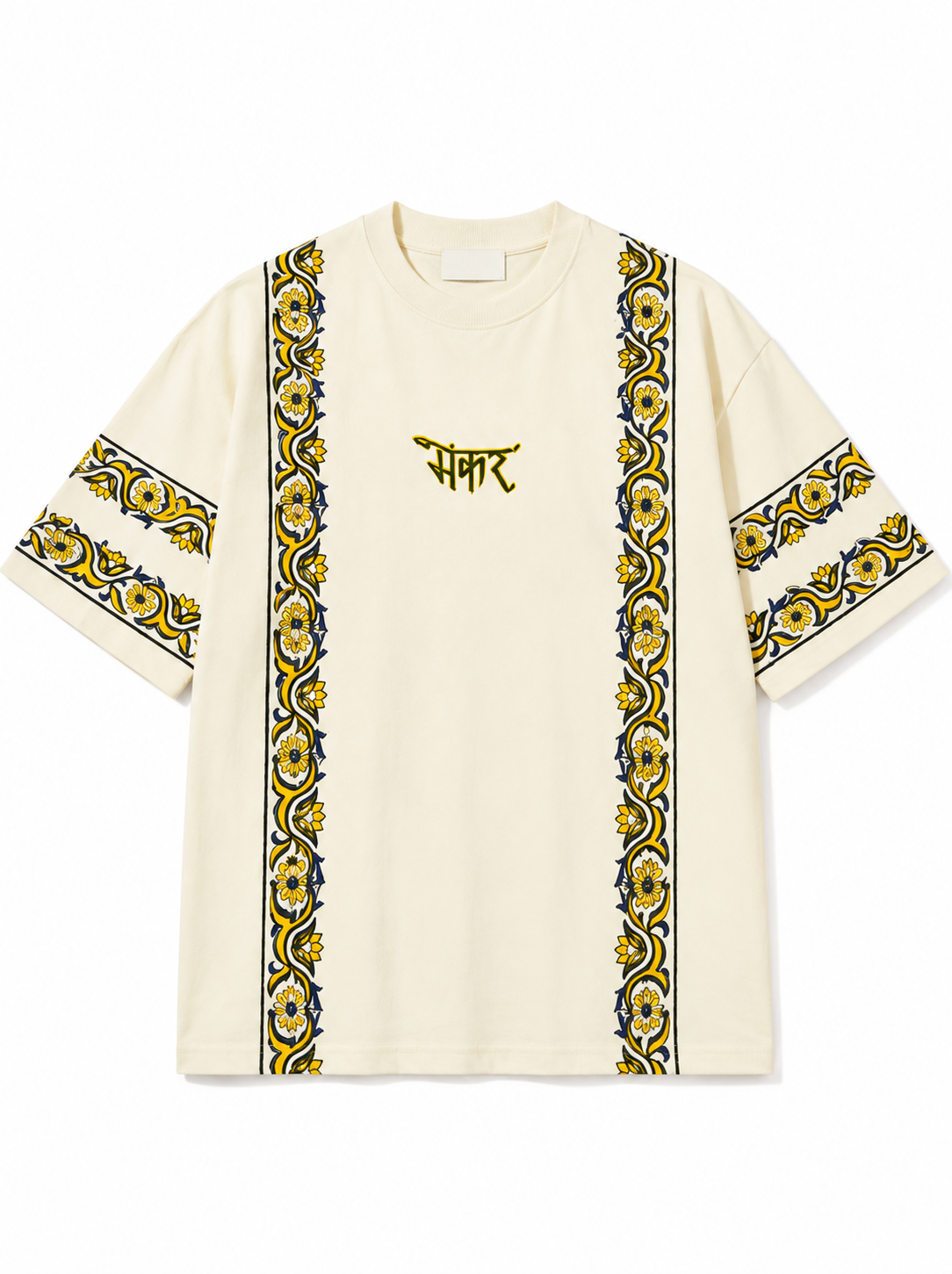 PUSHP - BLOCKPRINT UNISEX T-SHIRT