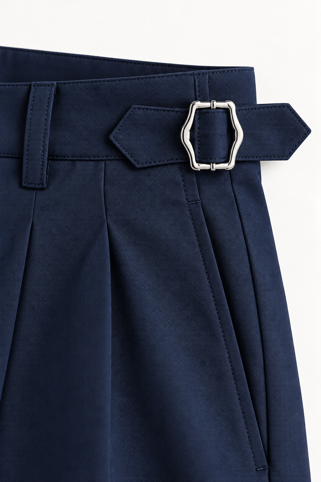Shyaarang - SIDE BUCKLE WIDE LEG TROUSERS