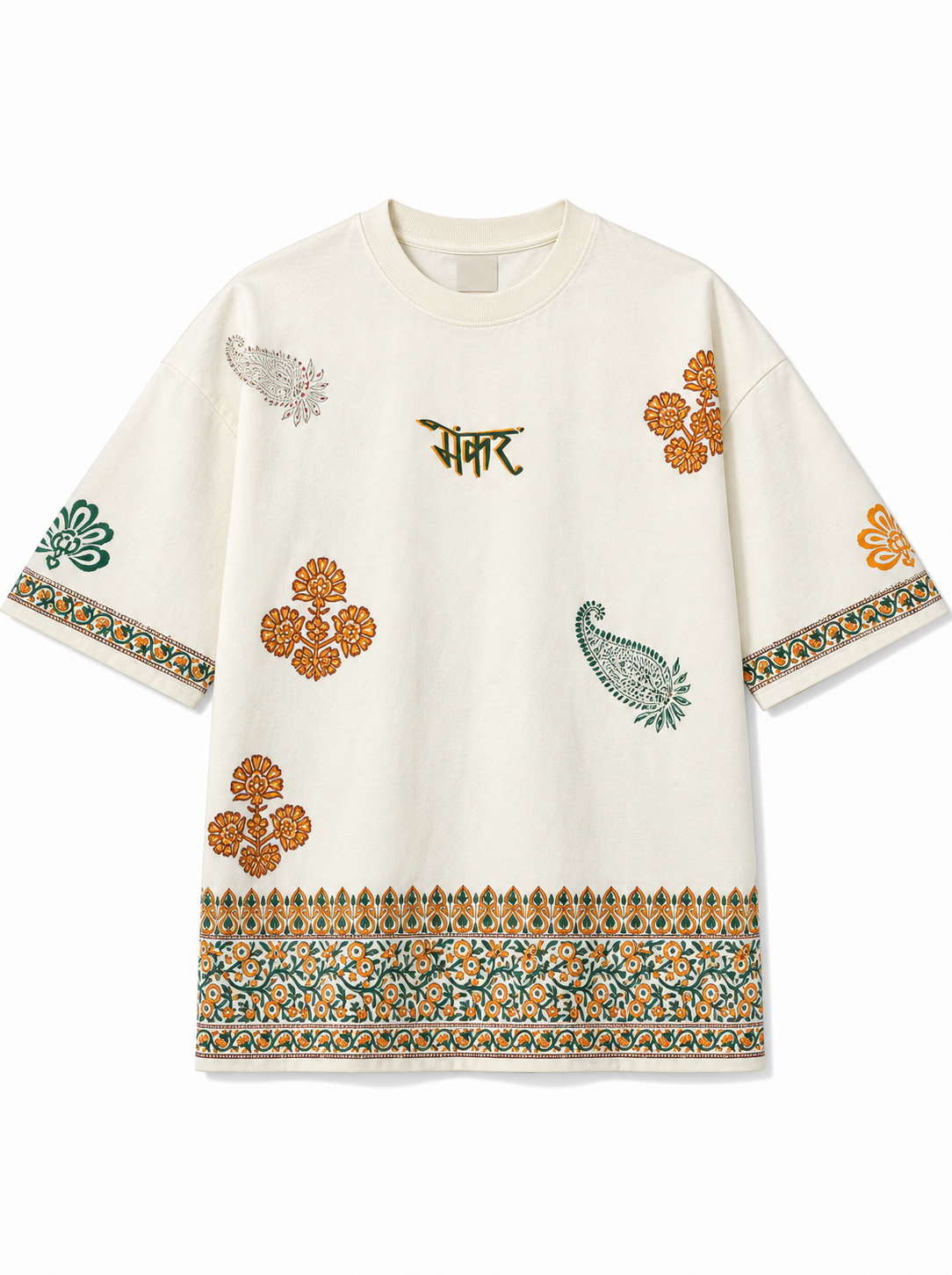 AIRAVAT - BLOCKPRINT T-SHIRT