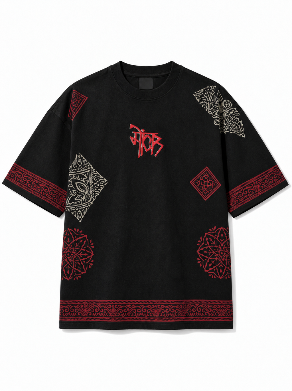 RIVAAZ - BLOCKPRINT UNISEX T-SHIRT