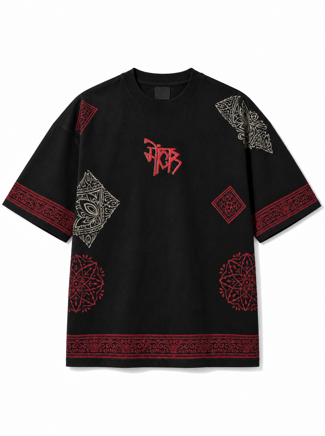 RIVAAZ - BLOCKPRINT UNISEX T-SHIRT