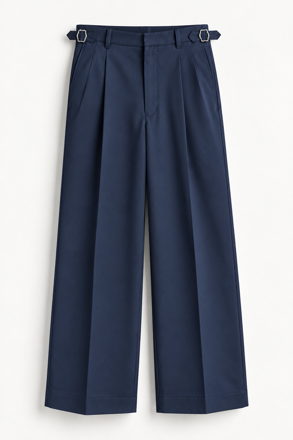 Shyaarang - SIDE BUCKLE WIDE LEG TROUSERS